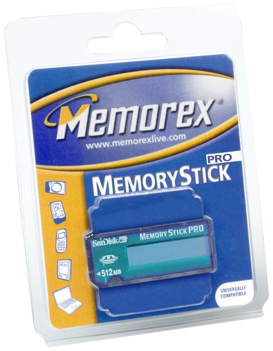 MP3 Player: Memorex Memory Stick 512MB Pro Speicherkarte