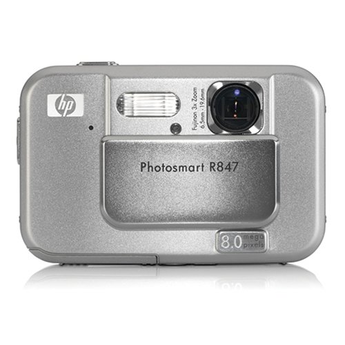 HP Photosmart R847 8MP Digital Camera with 3x Optical Zoom 