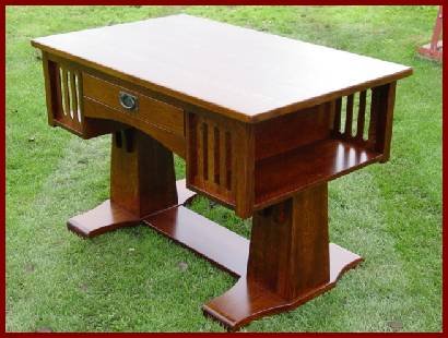Library Table-Cherry (Washington Stain)