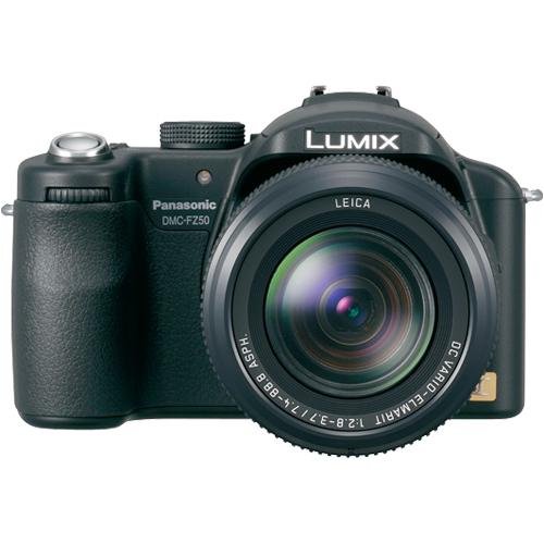 Panasonic DMC-FZ50 10.1MP Digital Camera with 12x Optical Image Stabilized Zoom (Black)