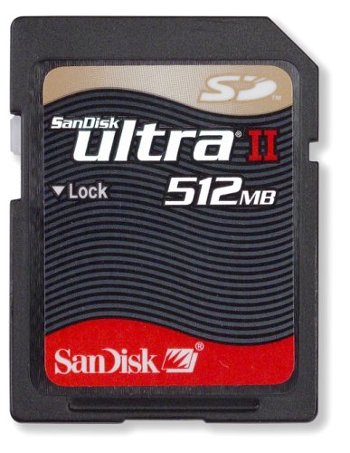 Festplatten: Sandisk Ultra II SD 512.0 MB SecureDigital Card