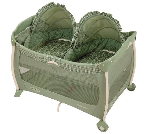 Graco Pack 'n Play Playard with Twin Bassinet in Scout