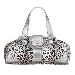 Target : Lulu Animal-Print Satchel - Black from target.com
