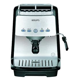 Krups XP4050 1200-Watt 15-Bar-Pump Programmable Espresso Machine by Krups