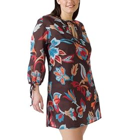 Women's Plus Size Merona® Printed Swim Coverup - Multi Women's Plus Size Merona® Printed Swim Coverup - Multi