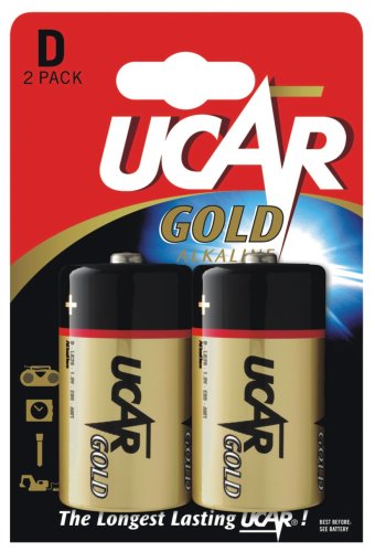 Audio und Video: Ucar LR20 D Gold Alkaline Mono 2er Pack