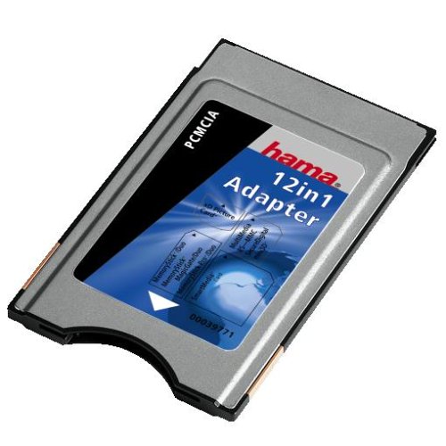 Heimkinosysteme: Hama 12in1 Cardreader PC Card (Notebookverpackung)