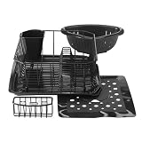 Rubbermaid Black 5-Piece Sinkware Set