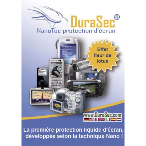 Digitalkameras: DuraSec NanoTec fl�ssiger Displayschutz f�r E-TEN glofiish X500