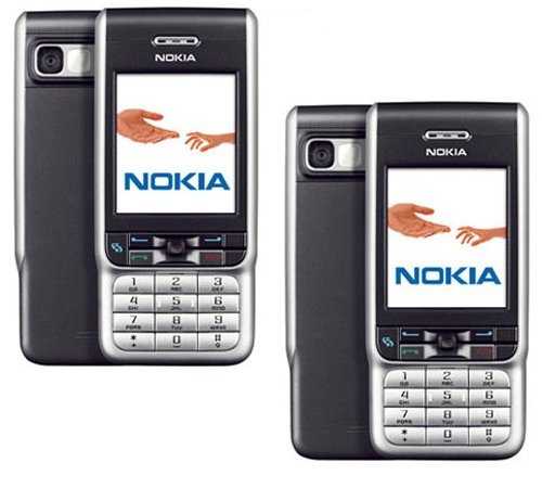 NoteBook: Nokia 3230 Black A+B Cover+ Mittelgeh�use Oberschale