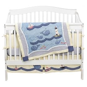 Sumersault Whalley the Whale 4 pc Crib Set Sumersault Whalley the Whale 4 pc Crib Set