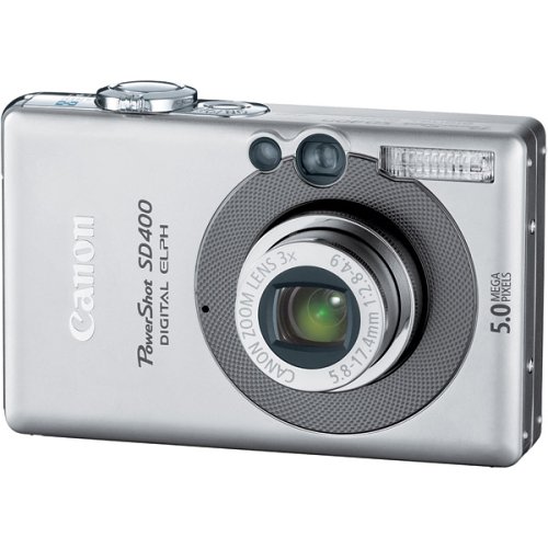 Canon Powershot SD400 5MP Digital Elph Camera with 3x Optical Zoom 