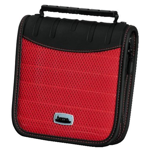 Heimkinosysteme: Hama CD Wallet "FashionLine" 32, Rot