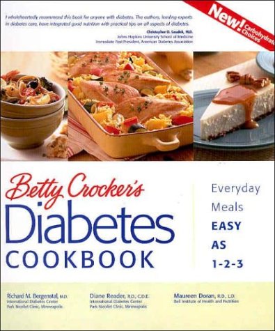 Betty Crocker's Diabetes Cookbook: Everyday Meals, Easy as 1-2-3 (Hardcover)