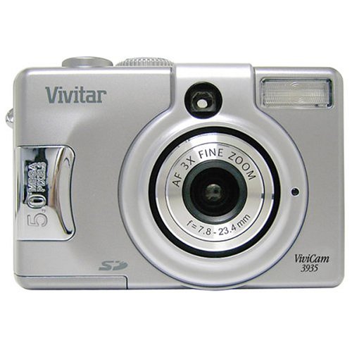 Vivitar Vivicam V3935 5.25MP Digital Camera with 3x Optical Zoom