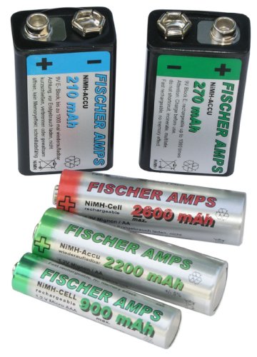 Festnetztelefone: Fischer Amps Mignon/AA-NiMH Akku 2600mAh 4er-Pack