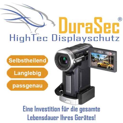 Digitalkameras: DuraSec HighTec Displayschutzfolie f�r Panasonic NV-GS15