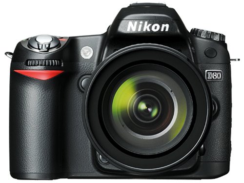 Nikon D80 10.2MP Digital SLR Camera Kit with 18-135mm AF-S DX Zoom-Nikkor Lens