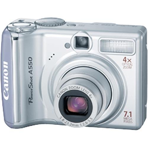 Canon PowerShot A550 7.1MP Digital Camera with 4x Optical Zoom 