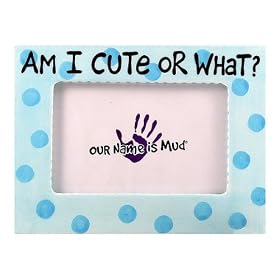 Buy Blue Our Name is Mud Personalized Cute or What Frame