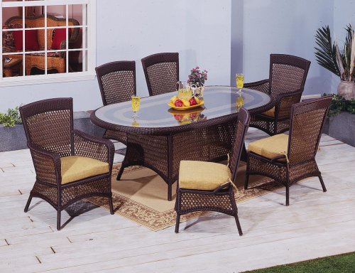 Georgian Oval Dining Set of Seven