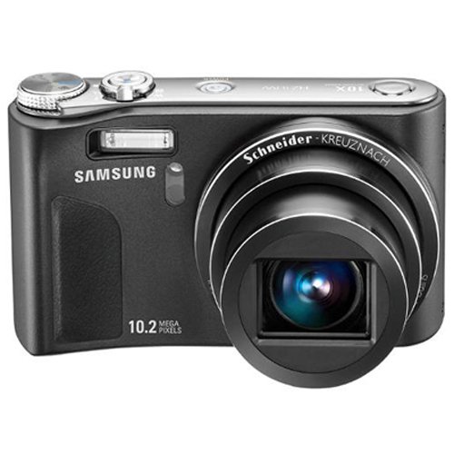 Samsung HZ10W 10MP Digital Camera with 10x Schneider Wide Angle Dual Image Stabilized Zoom and 2.7 inch LCD (Black)