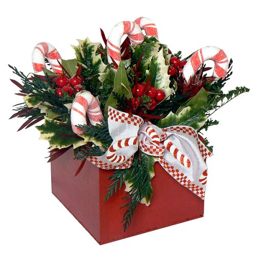Candy Cane Table Arrangement - 8