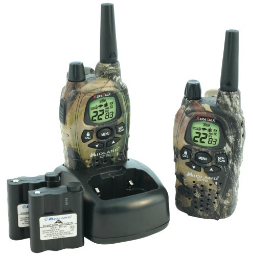 Midland GXT750VP3 22-Channel 26-Mile GMRS 2-Way Radio (Pair, Mossy Oak)