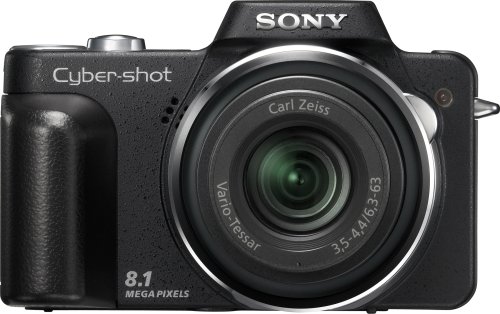 Sony Cybershot DSC-H3 8.1MP Digital Camera with 10x Optical Zoom with Super Steady Shot Image Stabilization