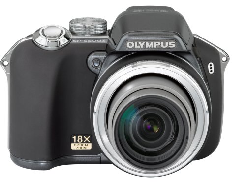 Olympus SP-550UZ 7.1MP Digital Camera with Dual Image Stabilized 18x Optical Zoom 