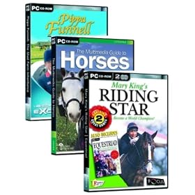 Horse Triple Pack: Pippa Funnell Stud Farm, Multimedia Guide To Horses, Mary King Riding Star/Equestrian (PC) 