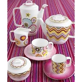 Missoni Margherita Covered Sugar Bowl by Sugar Bowls