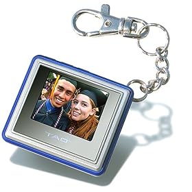 TAO 1.4-Inch Digital Picture Keychain (Rectangle)