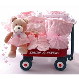 Personalized Beary Ballerina Gift Basket Personalized Beary Ballerina Gift Basket