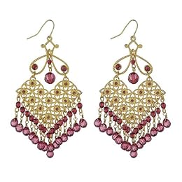 Target : Large Filigree Chandelier Earrings from target.com