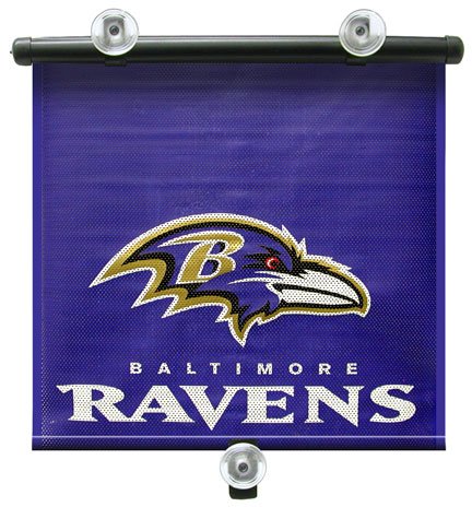 BALTIMORE RAVENS Team Logo Car Window SUN SHADE