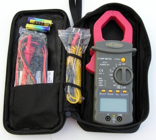 MP3 Player: Multimeter mit Zange