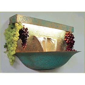 Nayer Kazemi Grape Bowl Wall Fountain