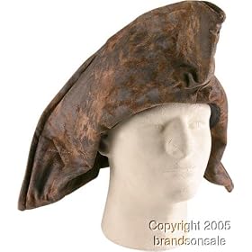 Adult Tri Corner Jack Sparrow Style Pirate Costume Hat Adult Tri Corner Jack Sparrow Style Pirate Costume Hat