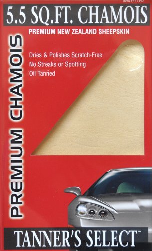 Tanner's Select Premium New Zealand Sheepskin Chamois (5.5 Sq. Ft.)