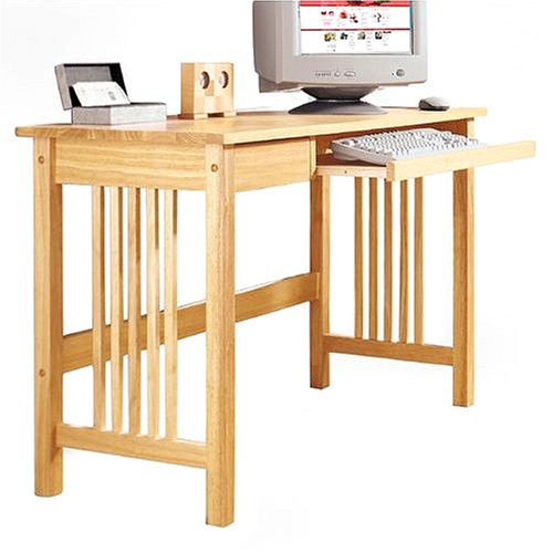 Mission Computer Desk - Natural
