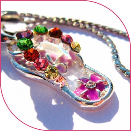 MP3 Player: MOSCH Handyschmuck Flip Flop, Flieder