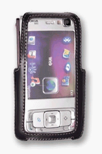 TV Ger&auml;te: Topp-Design ME-DL-TC38 Ledertasche Lady-line f�r Nokia N95