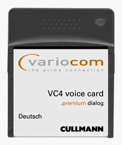 Camcorder: Cullmann Variocom VC4 Voice Card (Deutsch)