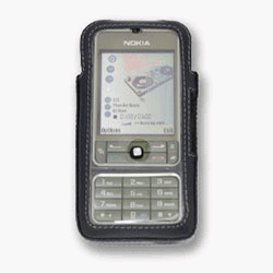 TV Ger&auml;te: Topp-Design ME-DL-TA12 Ledertasche Turn-line f�r Nokia 3250