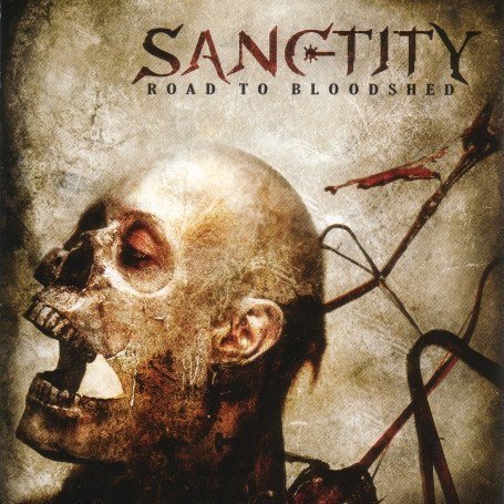 Road to Bloodshed by Sanctity album cover