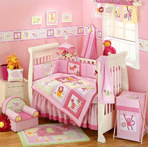 Animal Crackers 6 Piece Crib Bedding Set by Lambs & Ivy