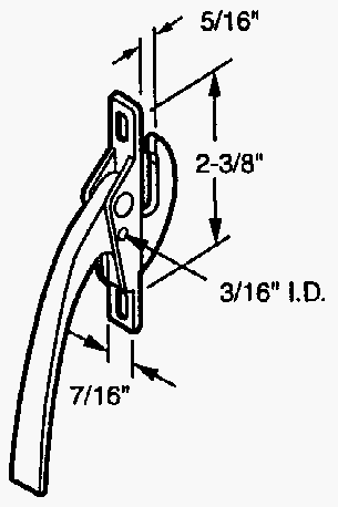 Casement Window Locking Handle