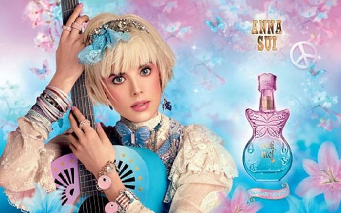 anna sui安娜苏摇滚甜心淡香水30ml(进)