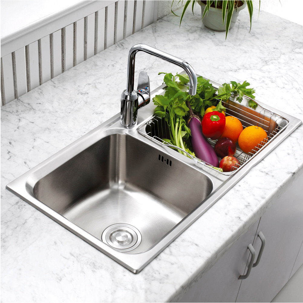 回至enzorodi 德国安住 304不锈钢双槽水槽(不含龙头) erk124303e